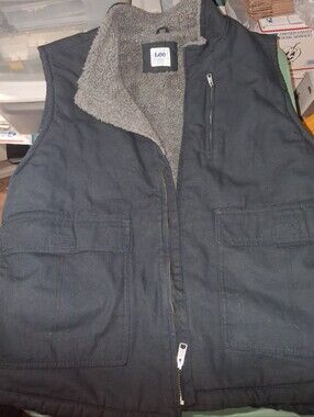 Lee Workwear Sherpa Lined Vest NWOT